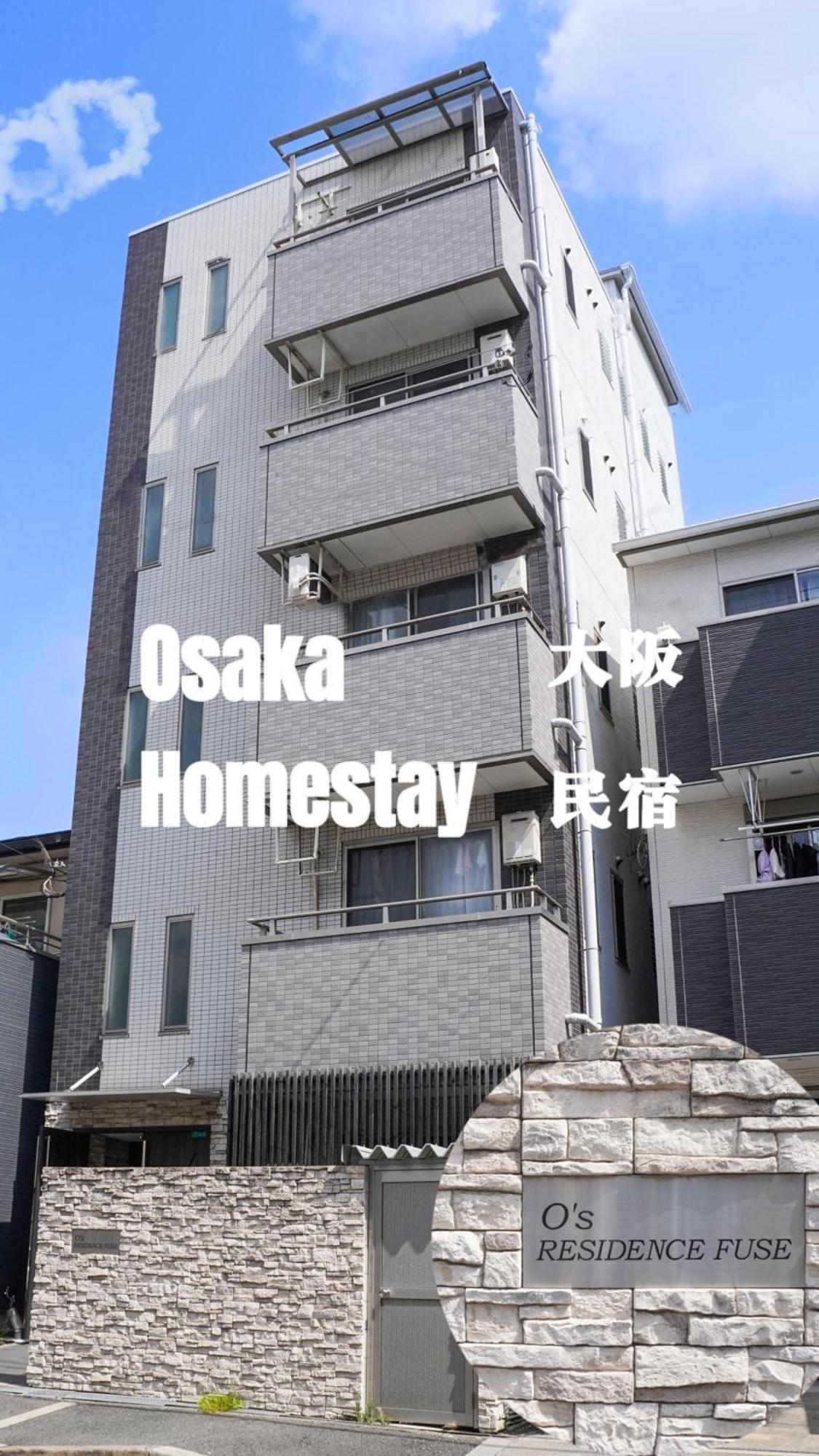 F House Os Residence S3 Osaka Buitenkant foto